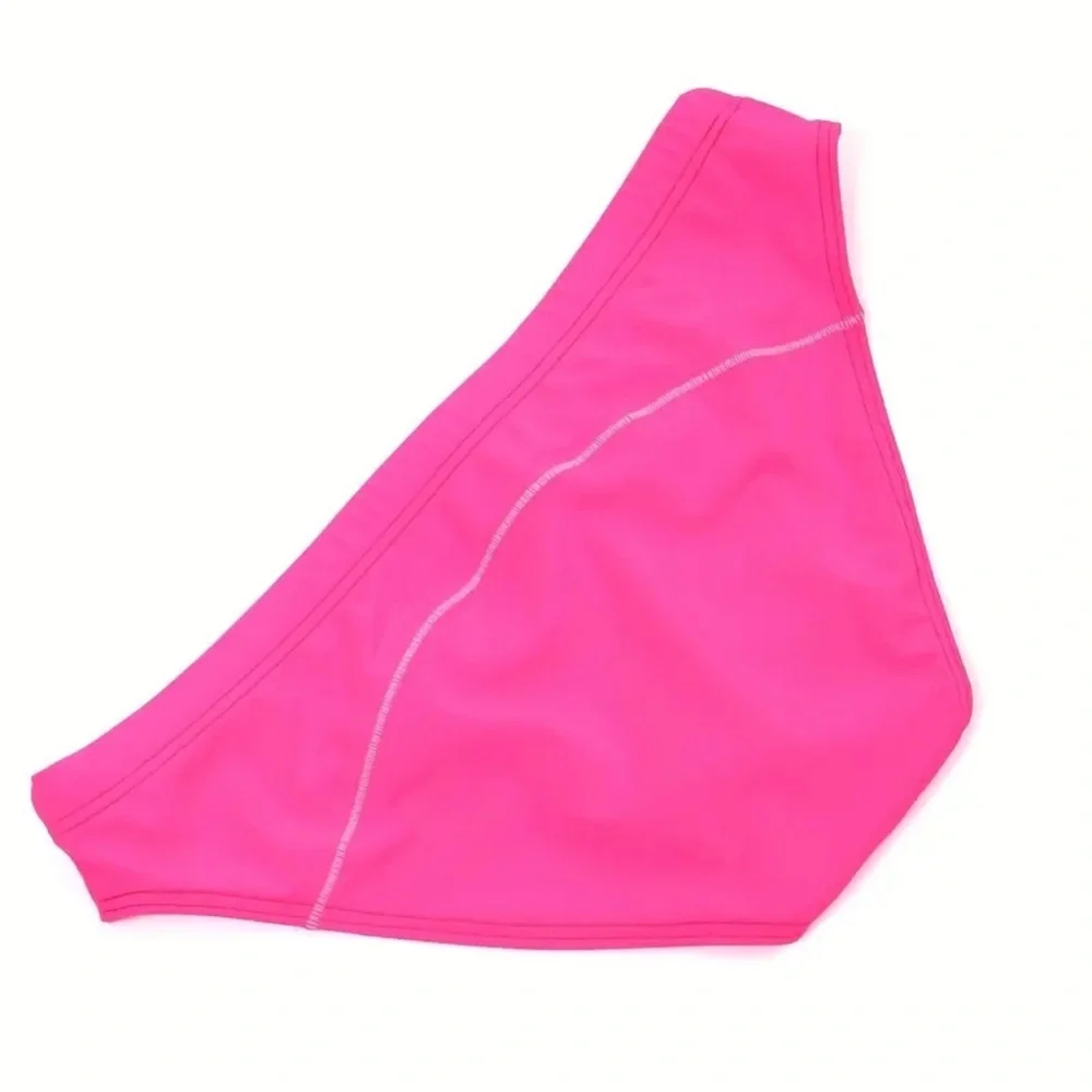 Men's Hot Pink Low-Rise Swim Brief
